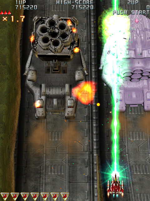 Raiden III screenshot 4 for Playstation 2